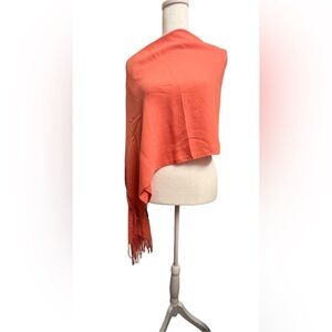 Pashmina Shawl, Coral